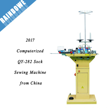 2017 ДУ-282 лучшей цене компьютеризированная носок носок швейная машина из Китая